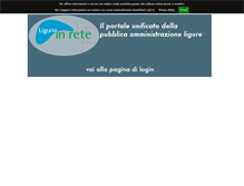 Tablet Screenshot of liguriainrete.it